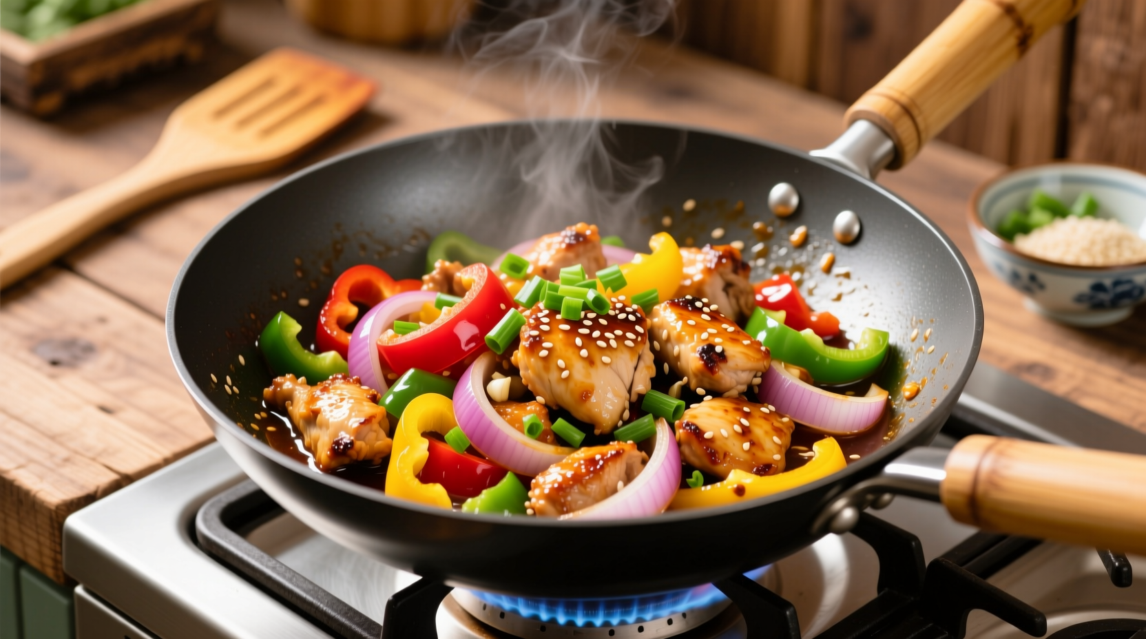 Perfect Chicken Bell Pepper Onion Stir Fry Recipe