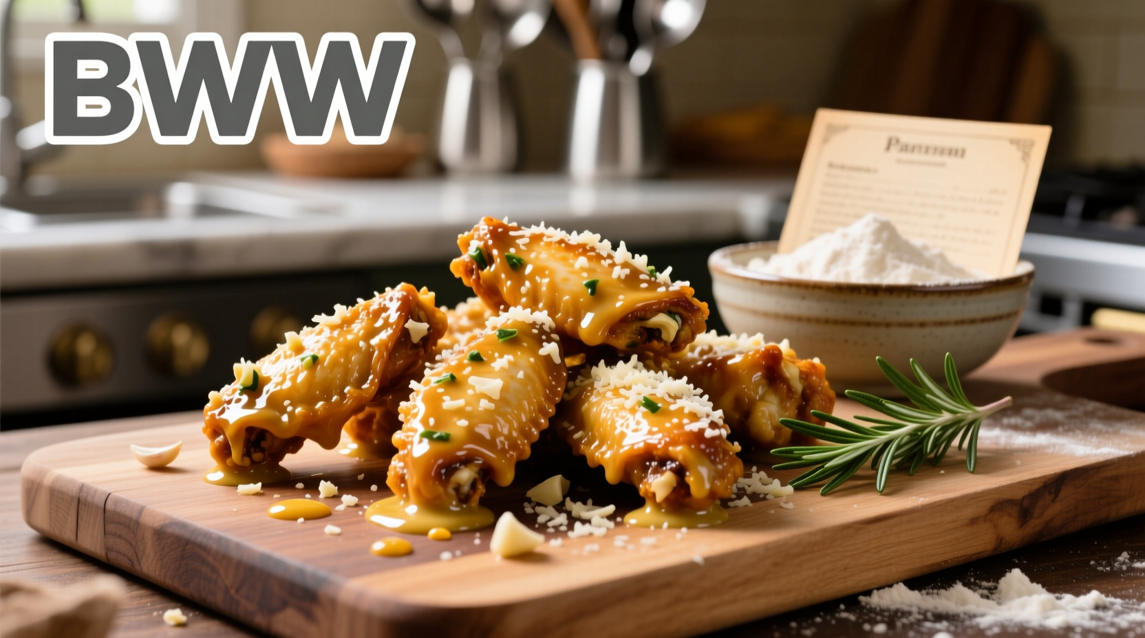 parmesan garlic wings bww