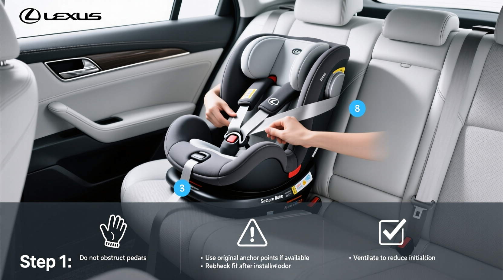 lexus child car seat