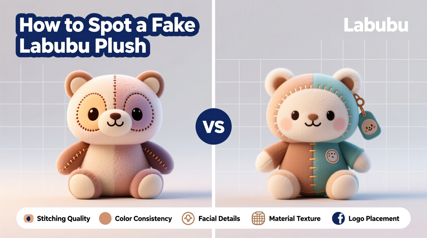 how to spot fake labubu plush