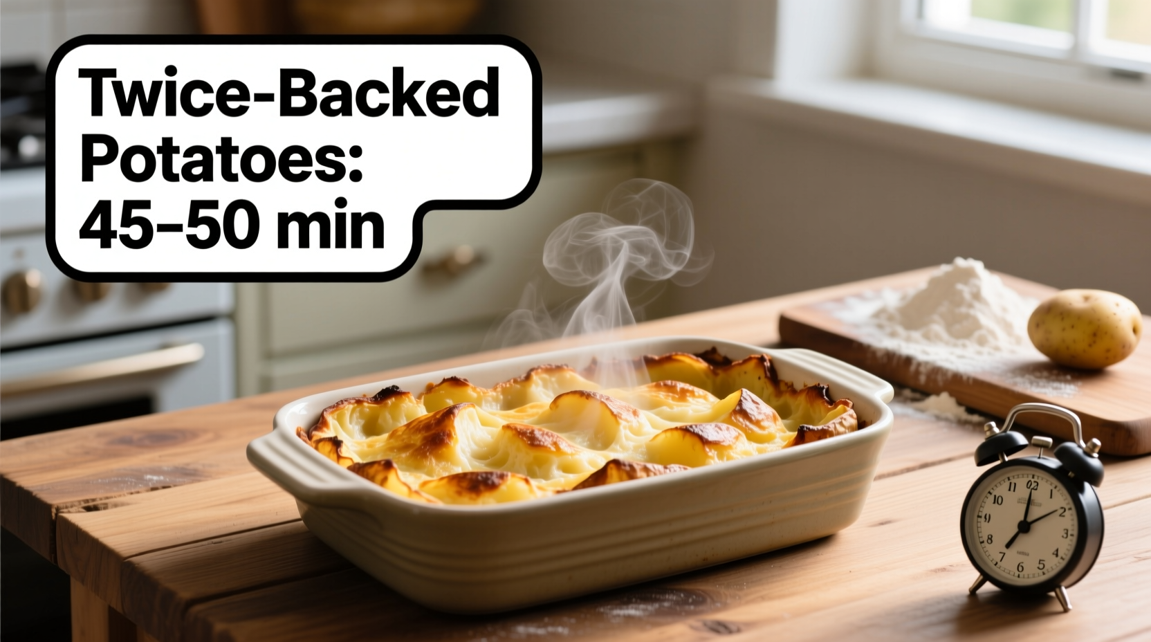 how long to cook twice baked potatoes