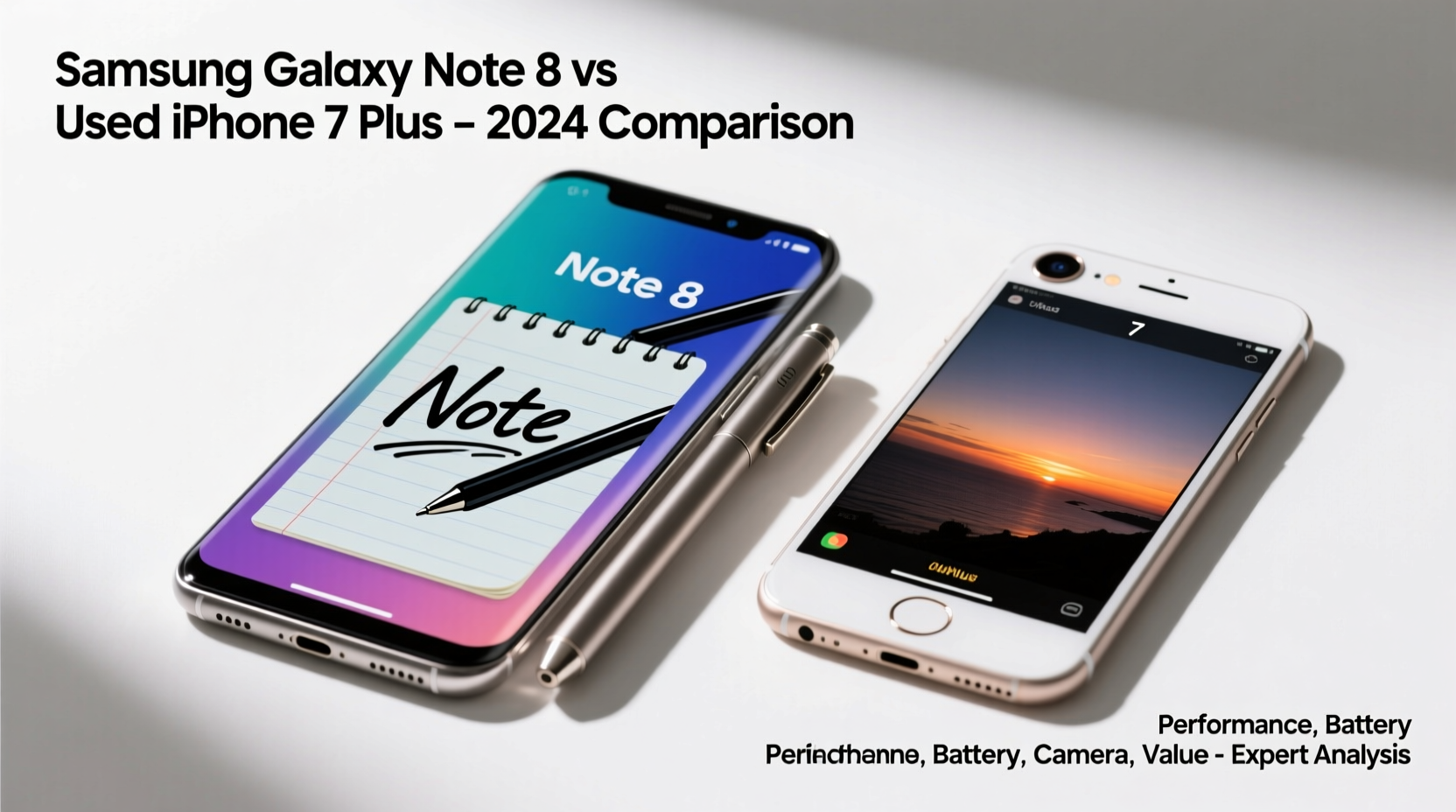 is the samsung note 8 still better than a used iphone 7 plus
