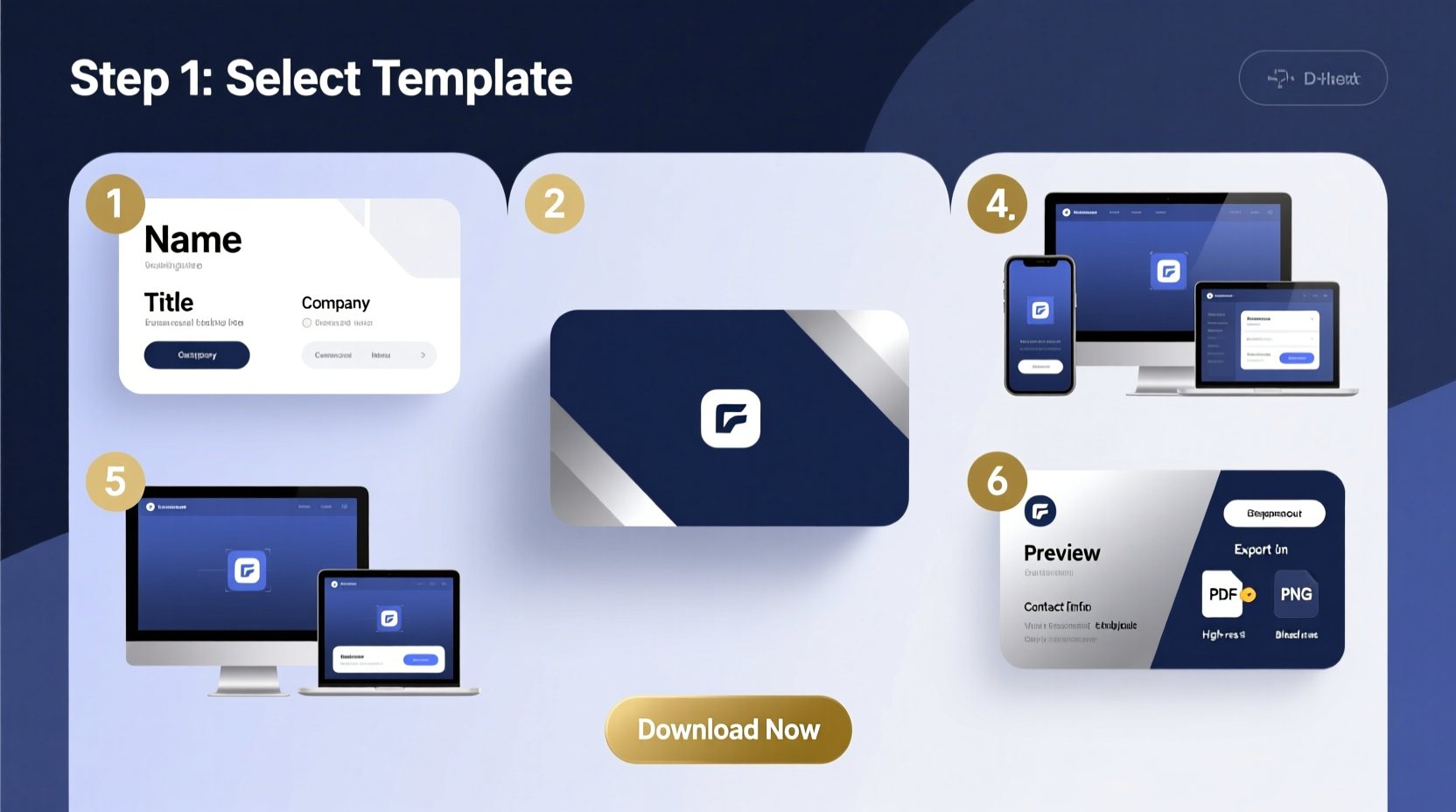 step by step guide to making professional visiting cards online with easy tools