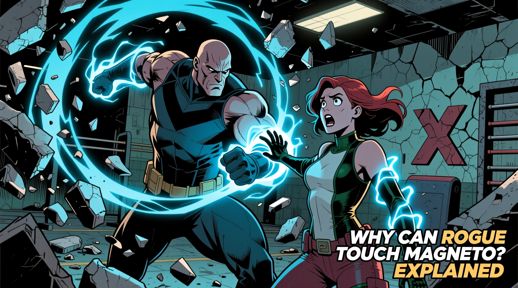 why can rogue touch magneto x men powers explained