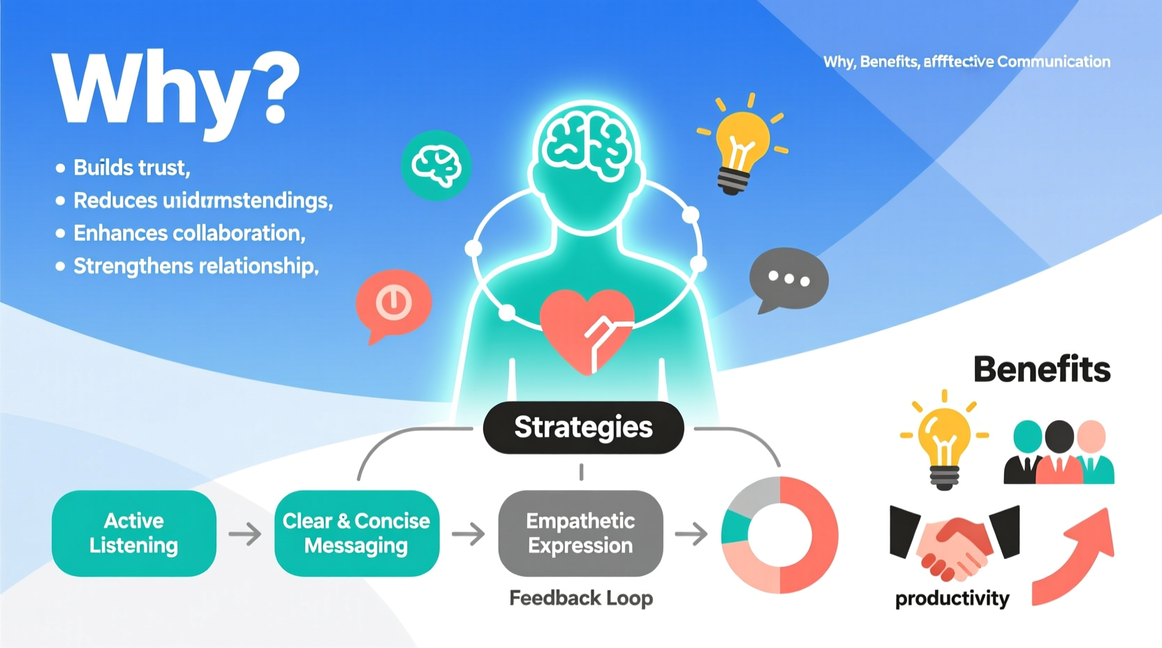 explain the why benefits strategies for effective communication