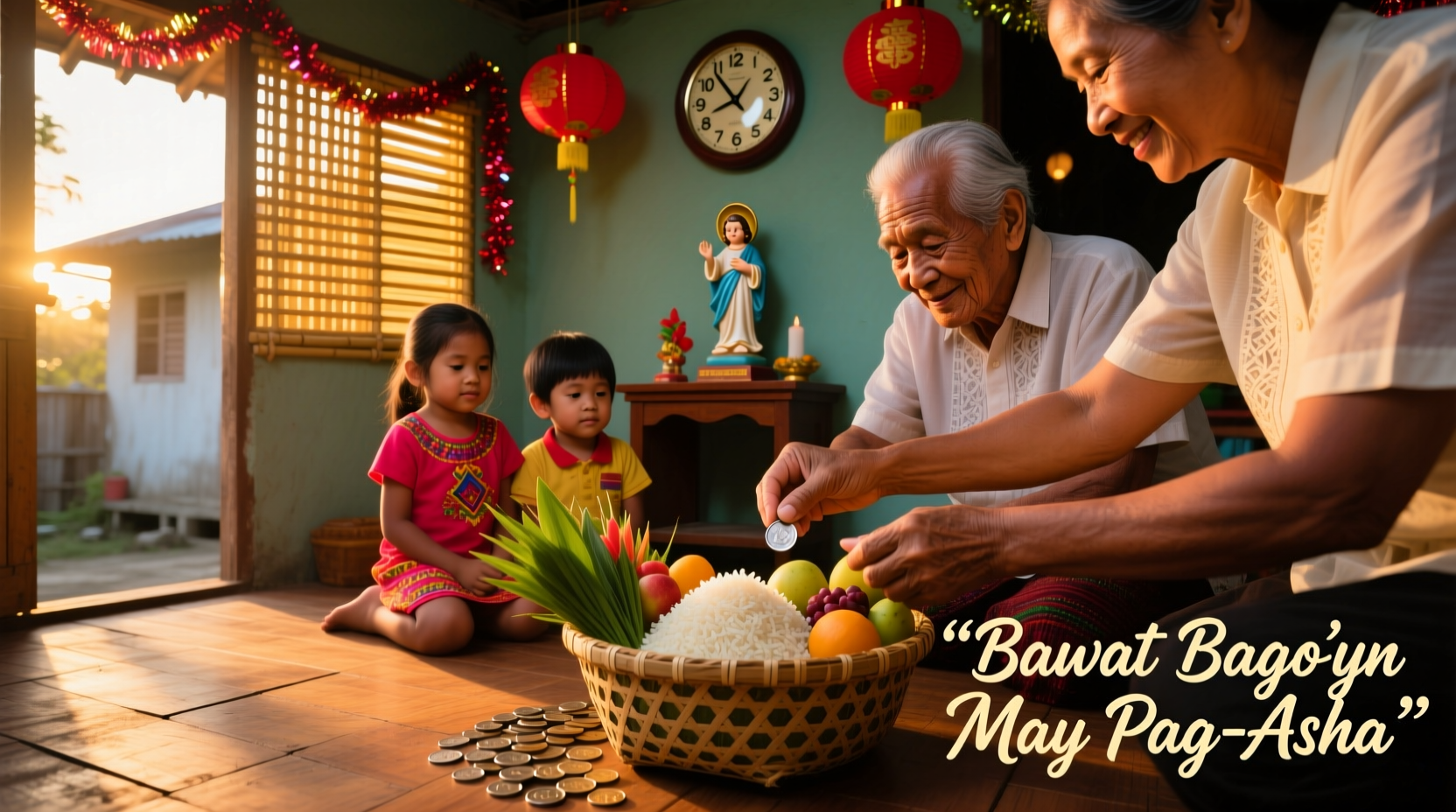 why filipino celebrate new year