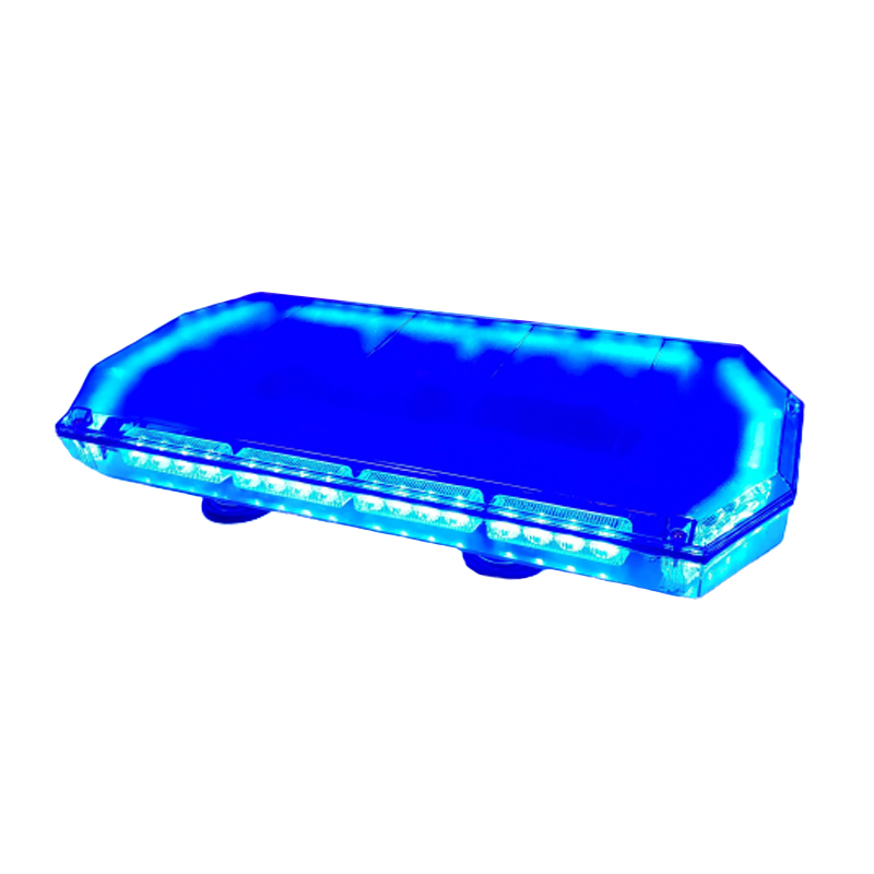 Barra de luces llevada magnética de la policía del coche del mini estroboscópico clásico de la luz llevada magnética del trabajo del coche azul rojo