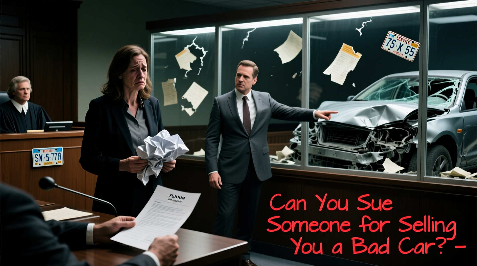 can you sue someone for selling you a bad car