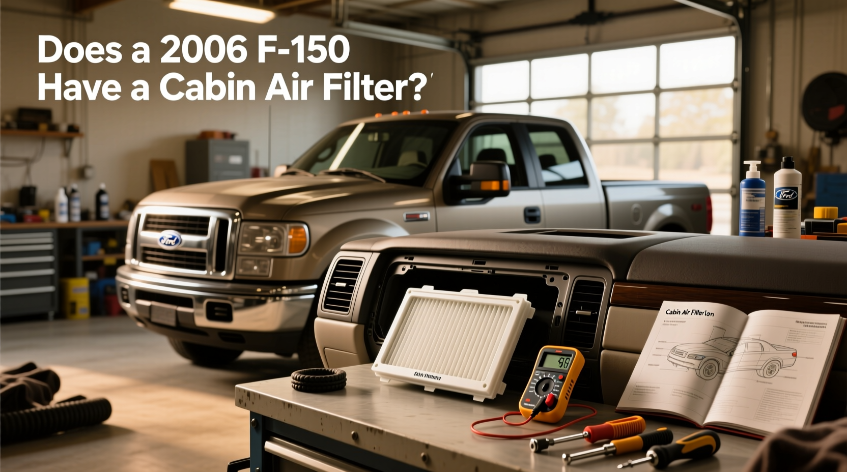 2006 f 150 cabin air filter does it have one 