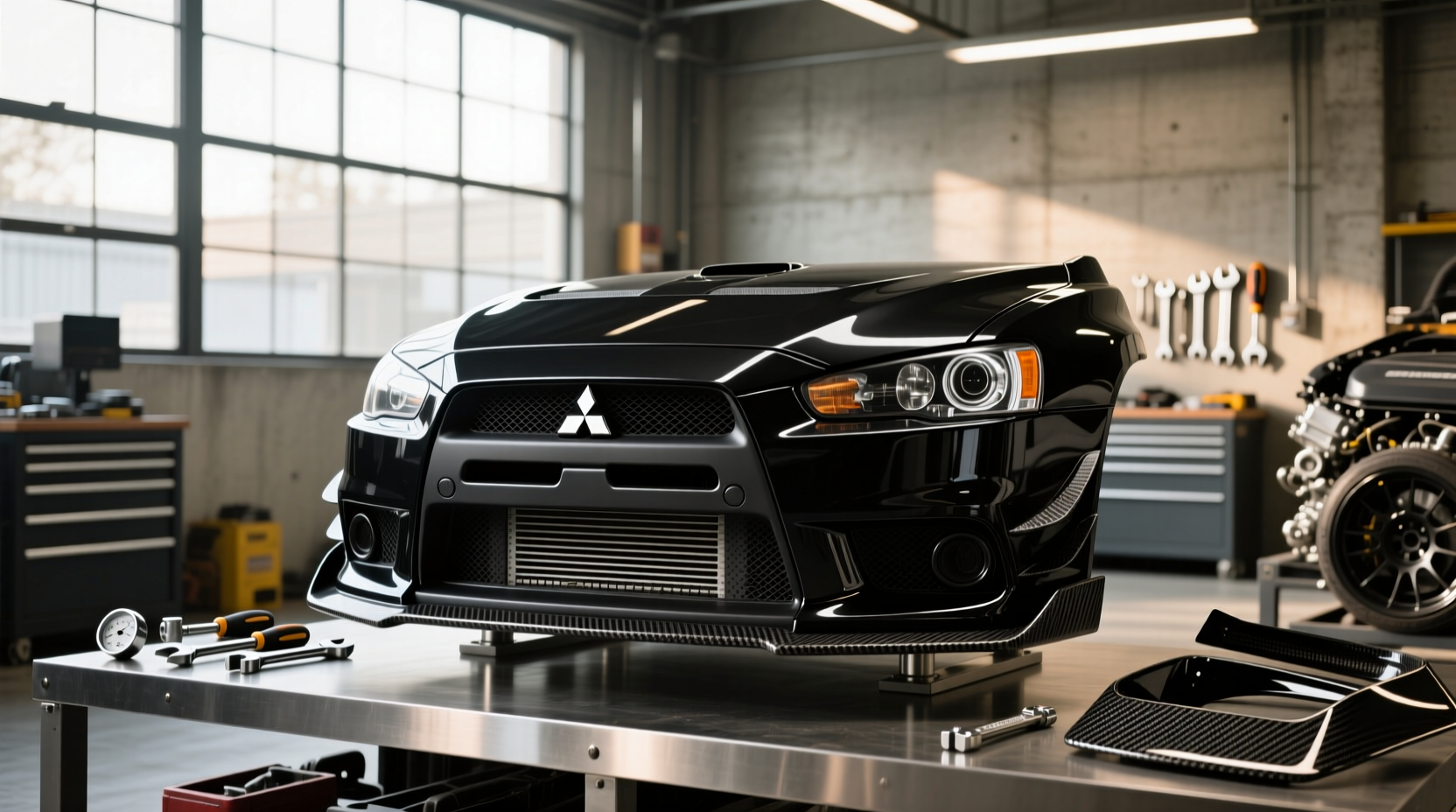 How to Choose & Install a Lancer Evo 5 Front Bumper
