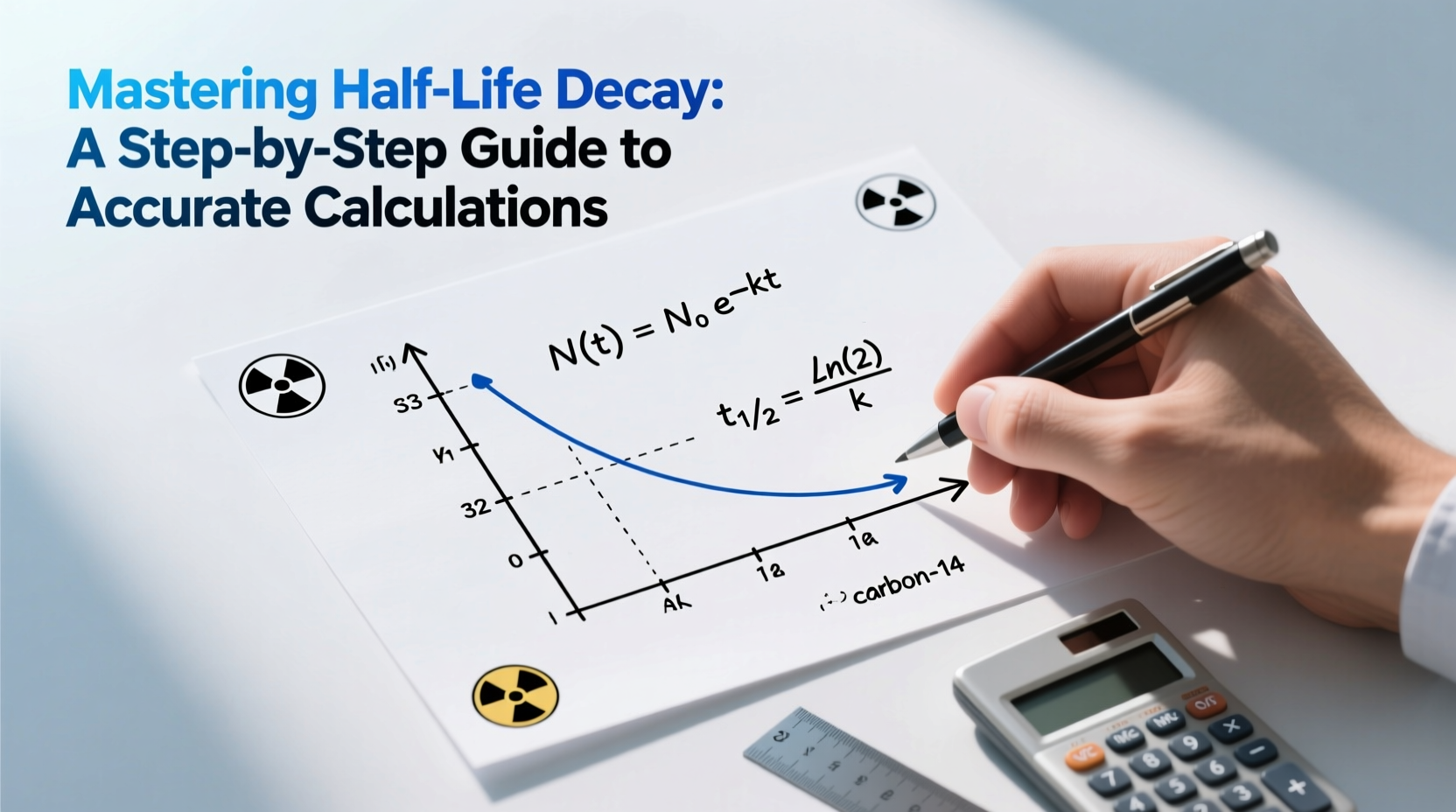 mastering half life decay a step by step guide to accurate calculations