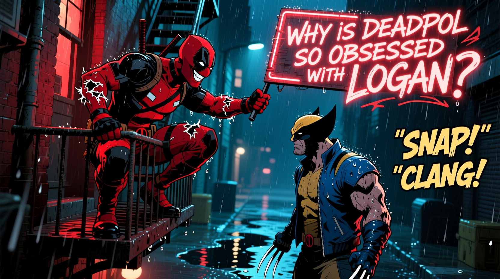 deadpool wolverine why is deadpool so obsessed with logan