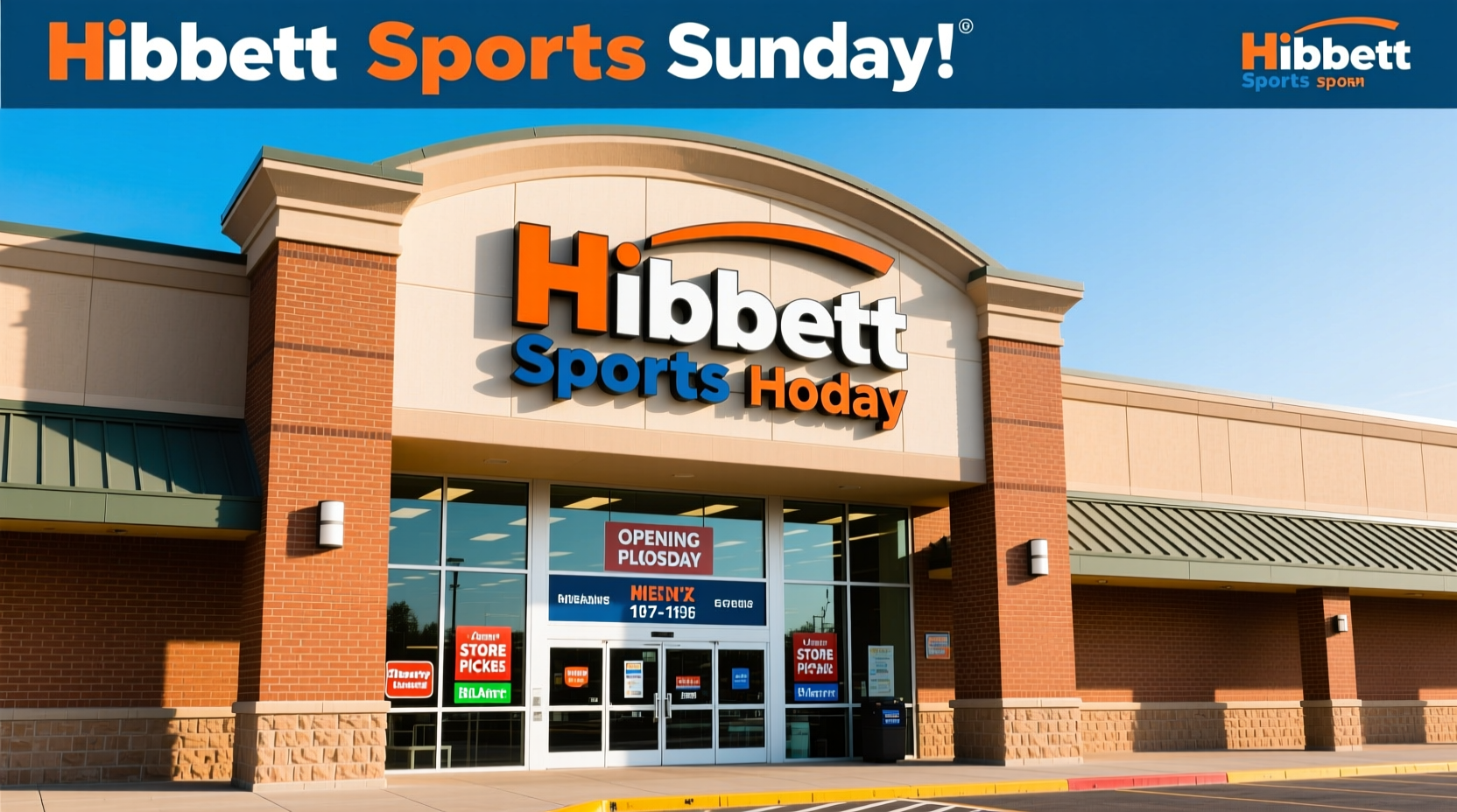 is hibbett sports open on sunday