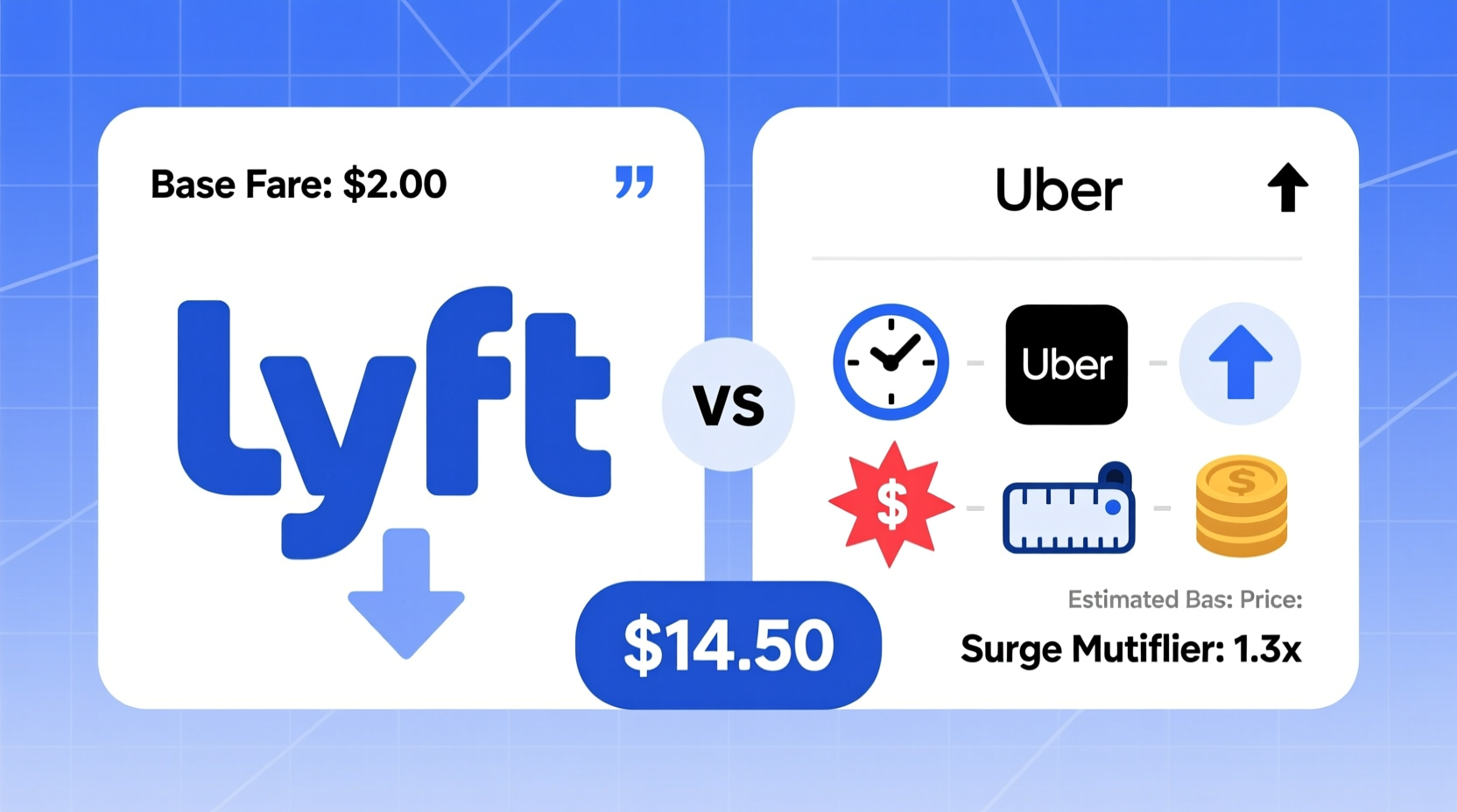 why is lyft cheaper than uber price differences explained