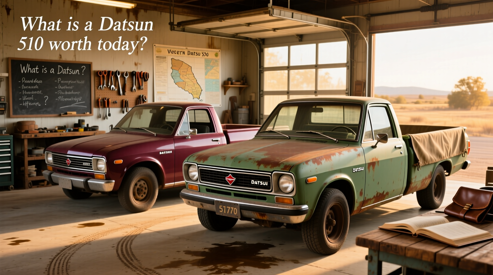 Datsun Pickup Trucks & 510 Value Guide