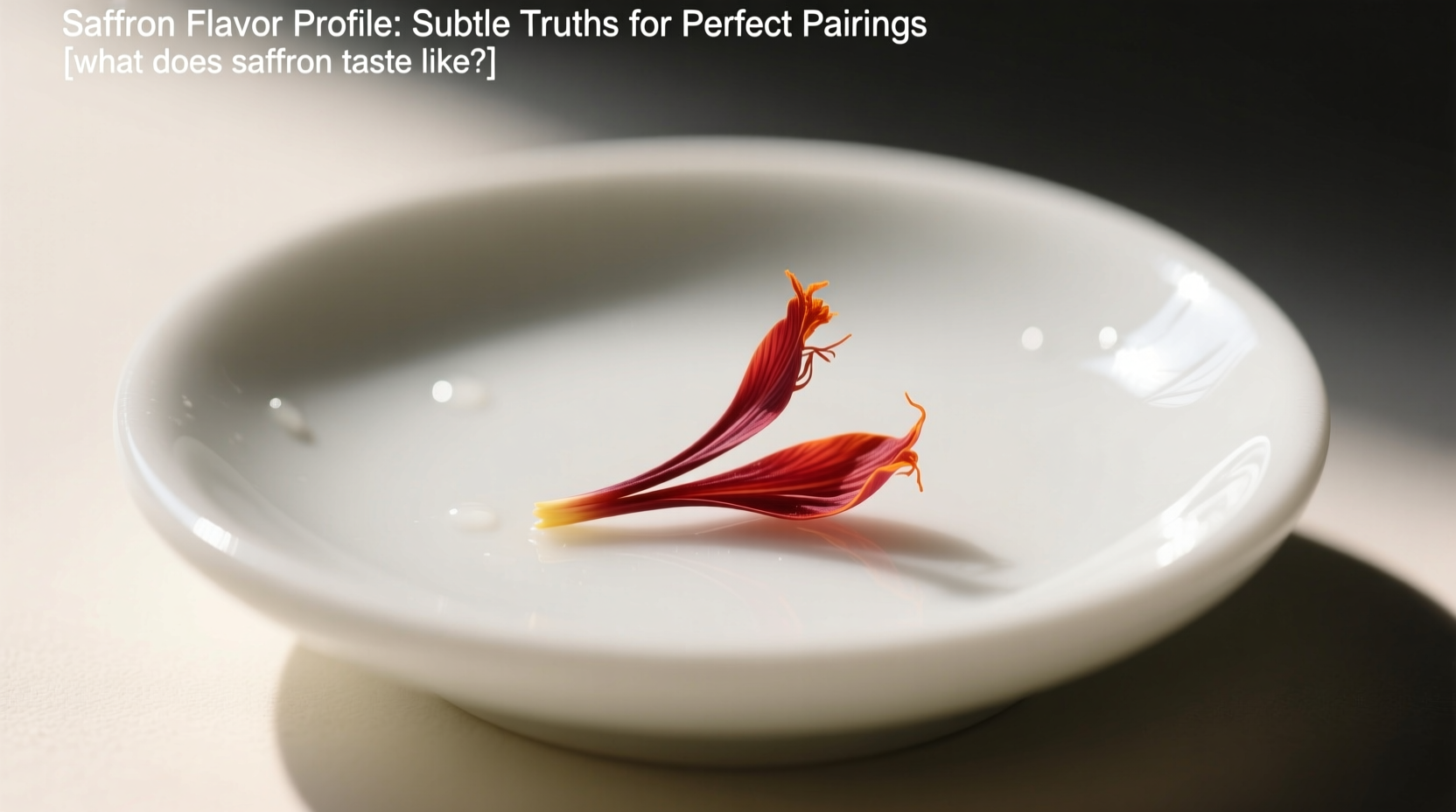 Saffron Flavor Profile: Subtle Truths for Perfect Pairings