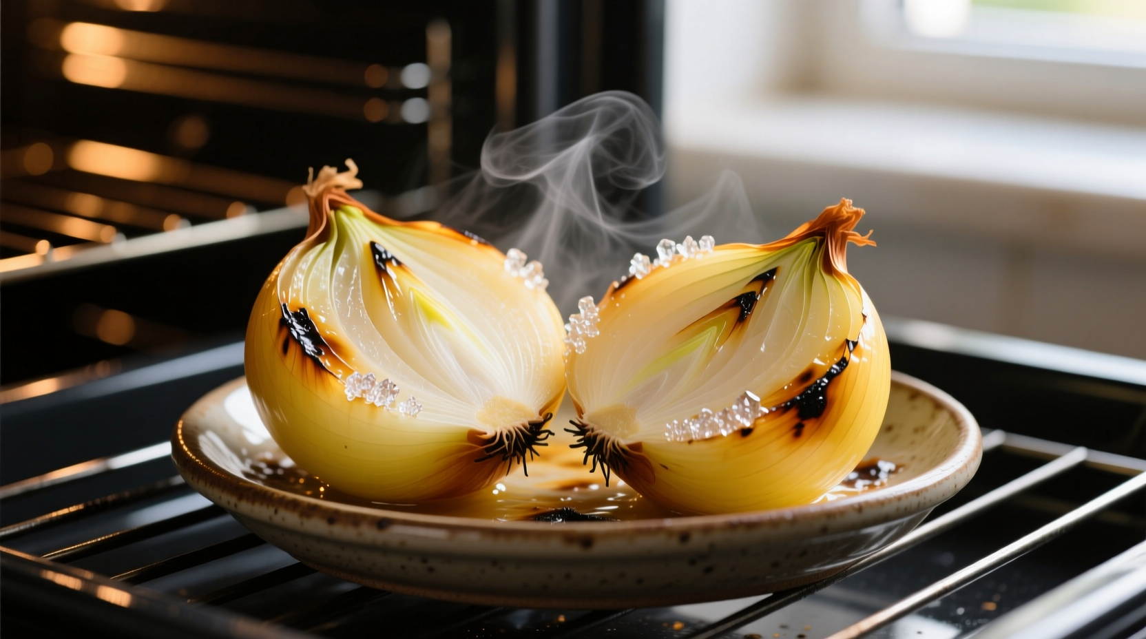 onion cooked in oven