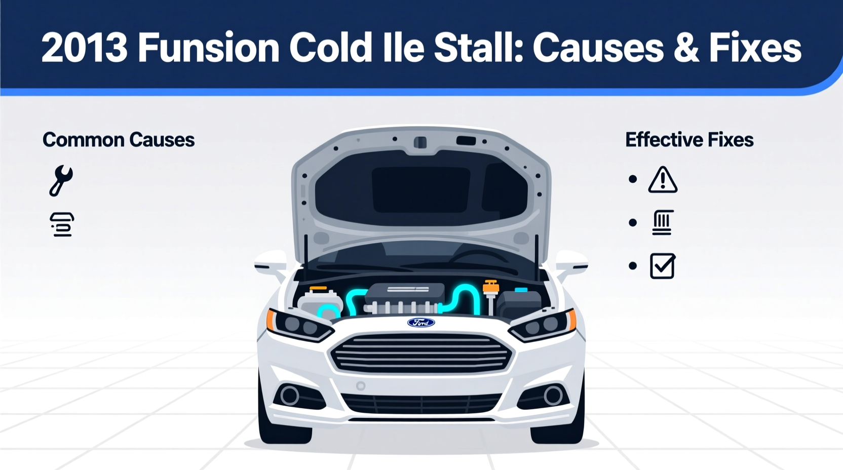 2013 fusion cold idle stall