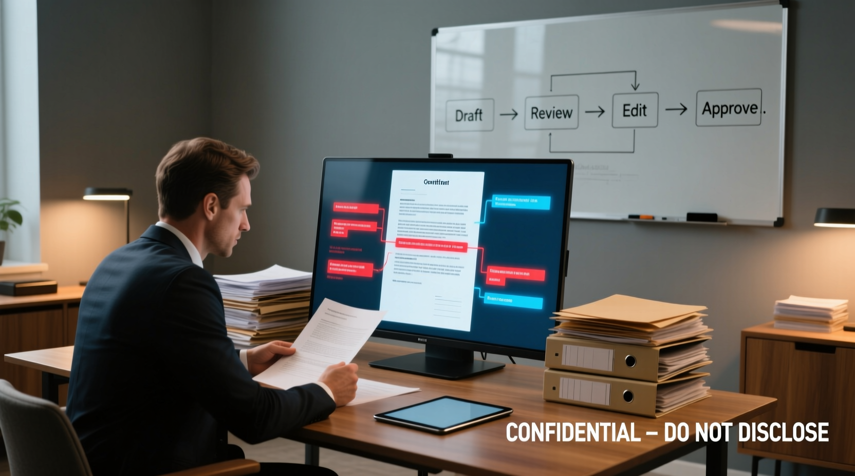 Legal document review process