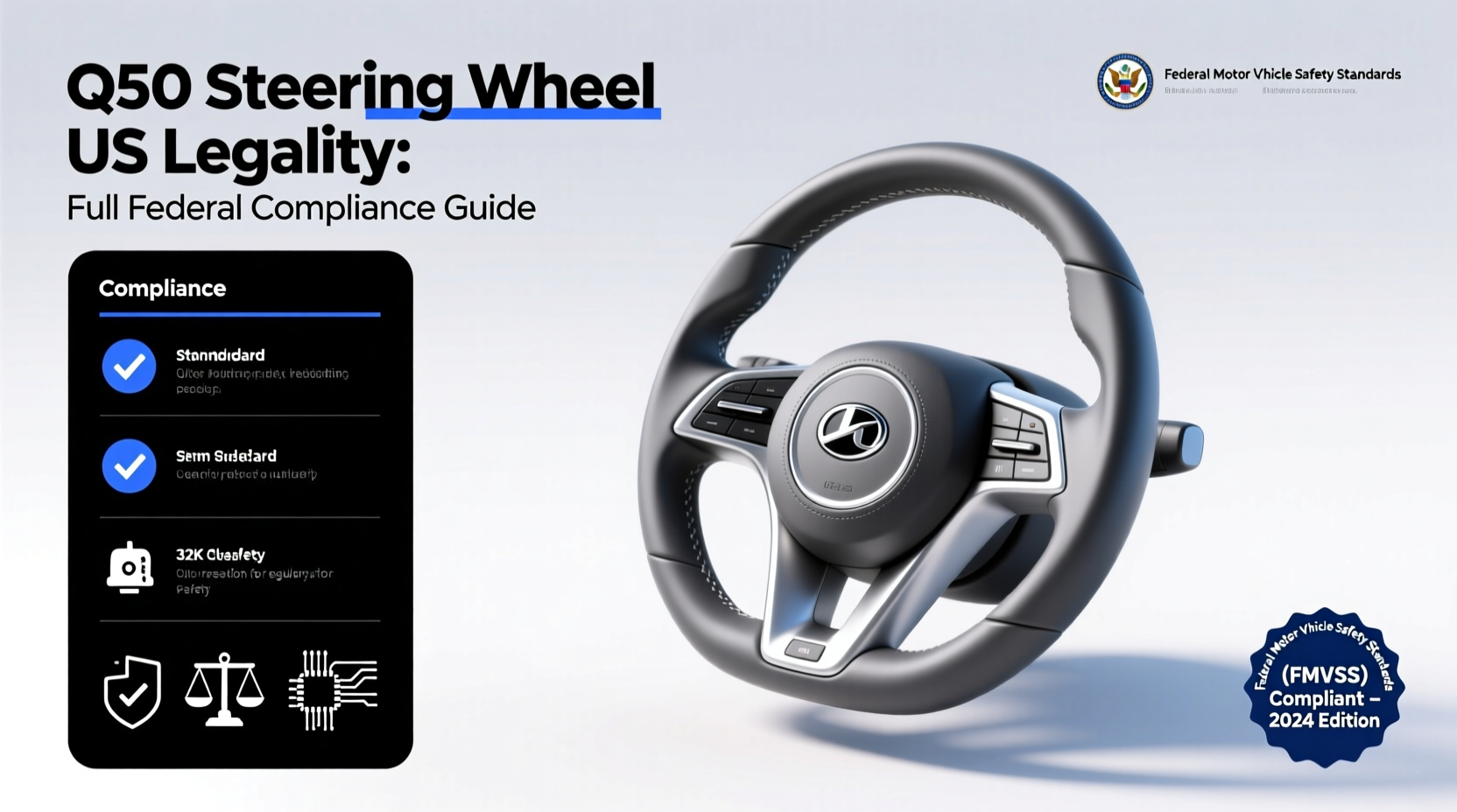 q50 steering wheel us legality
