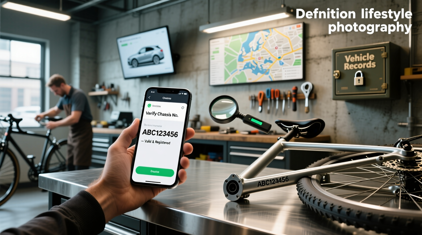 How to Check a Motorcycle Chassis Number Online Safely