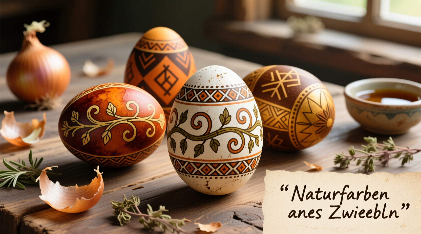 Natural Egg Dyeing with Onion Skins: Step-by-Step Guide