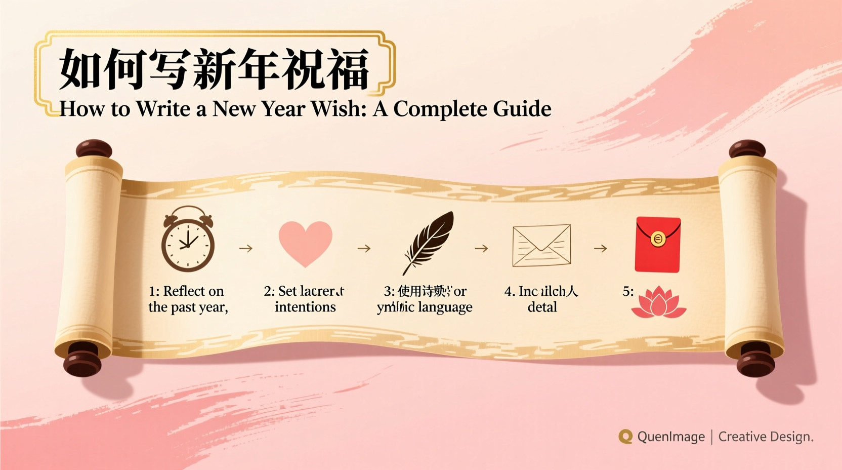 how to write a new year wish