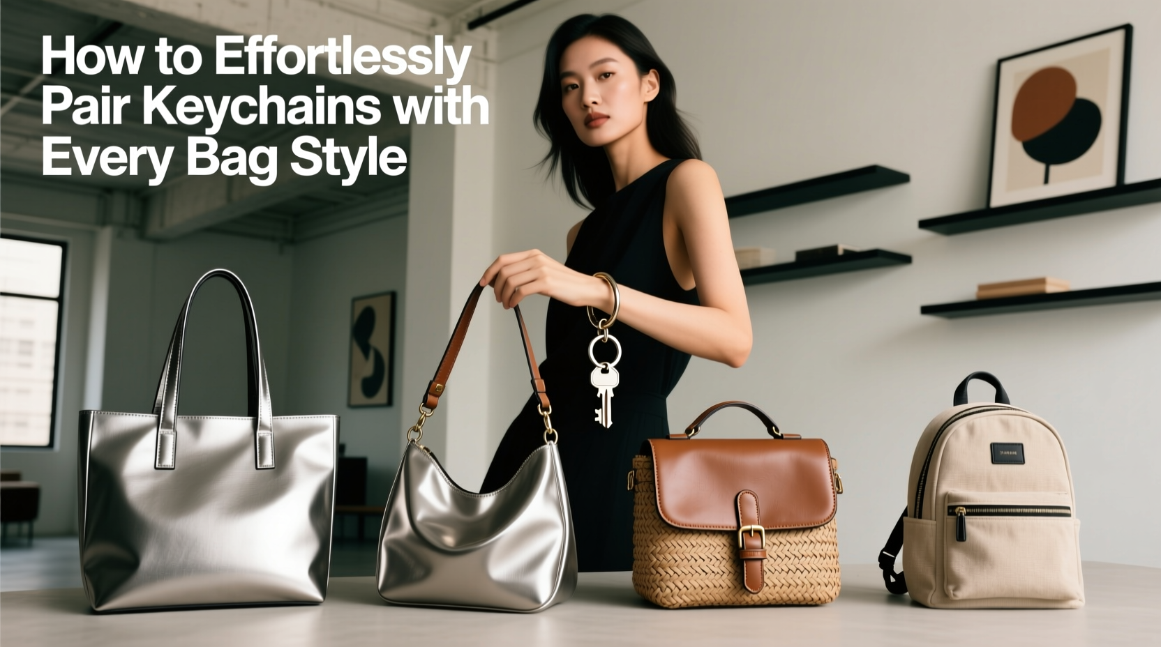 smart and stylish how to effortlessly pair keychains with every bag style