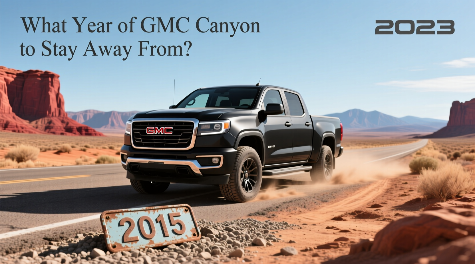 GMC Canyon Buying Guide: What Year to Avoid?