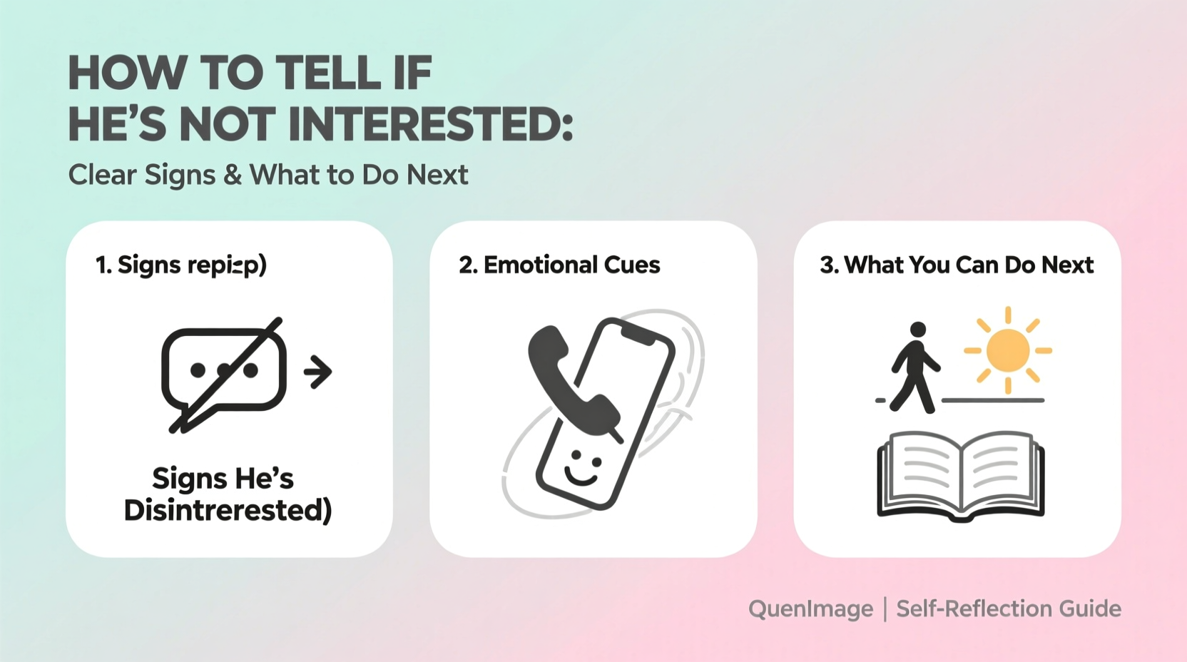 how to tell if hes not interested clear signs and what you can do next