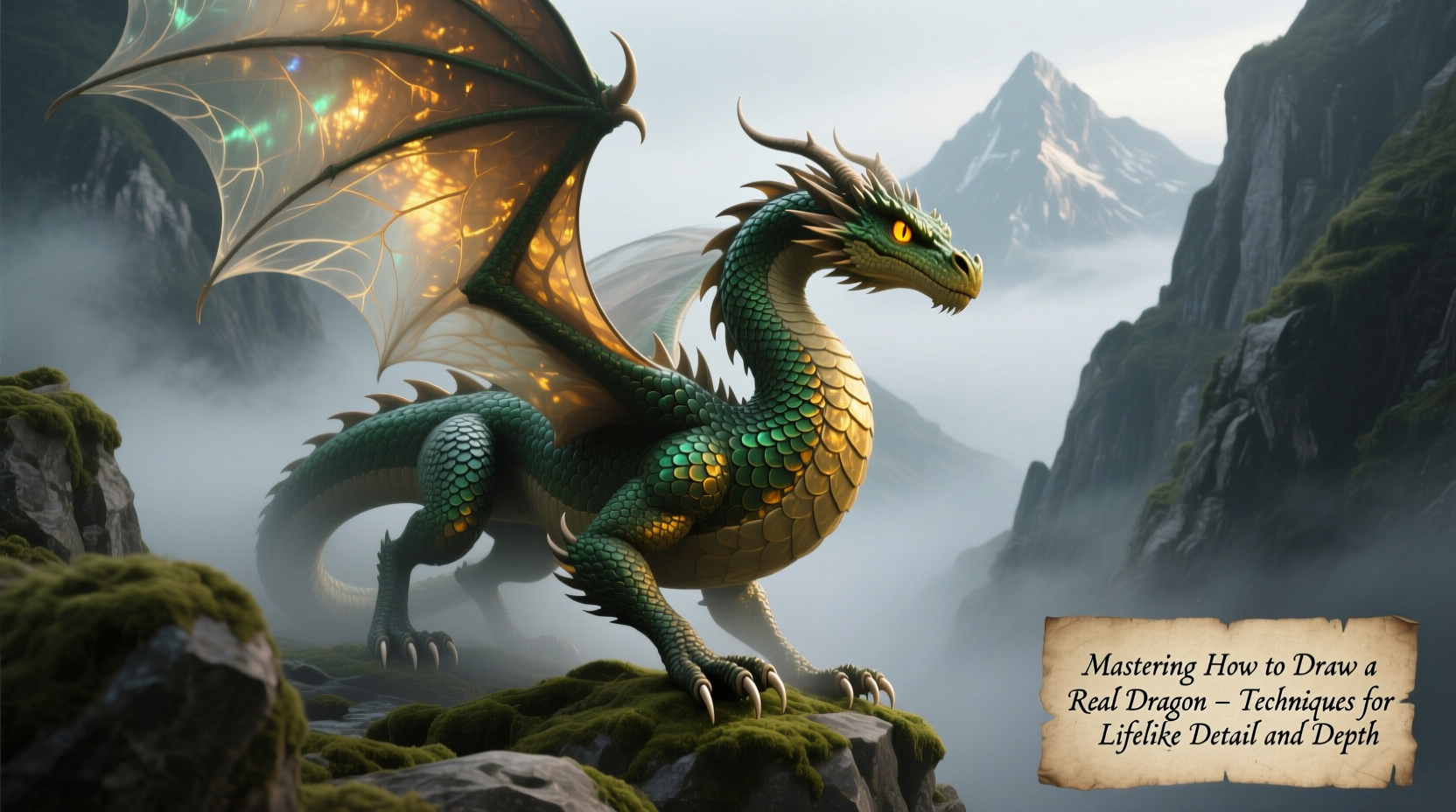 mastering how to draw a real dragon techniques for lifelike detail and depth