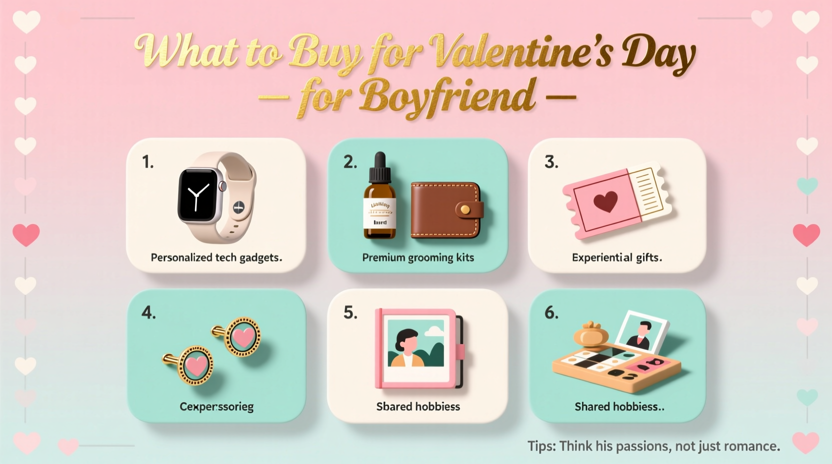 what to buy for valentines day for boyfriend