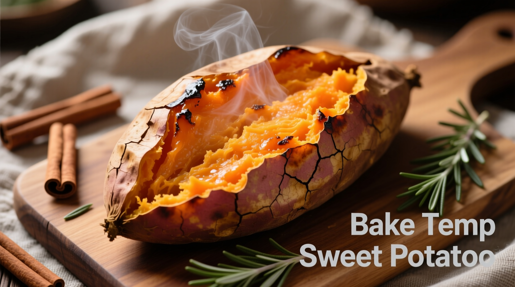 bake temp sweet potato