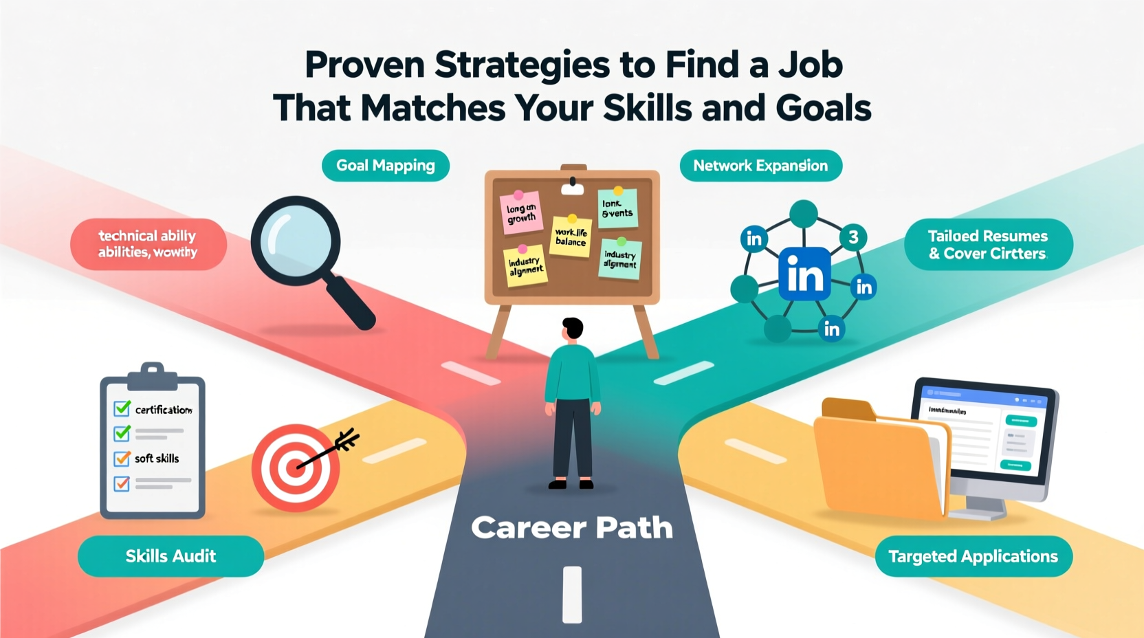 proven strategies to find a good job that matches your skills and goals