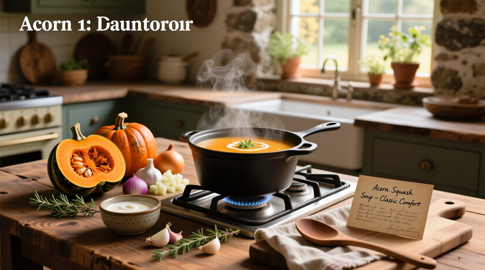 acorn squash soup recipes guide