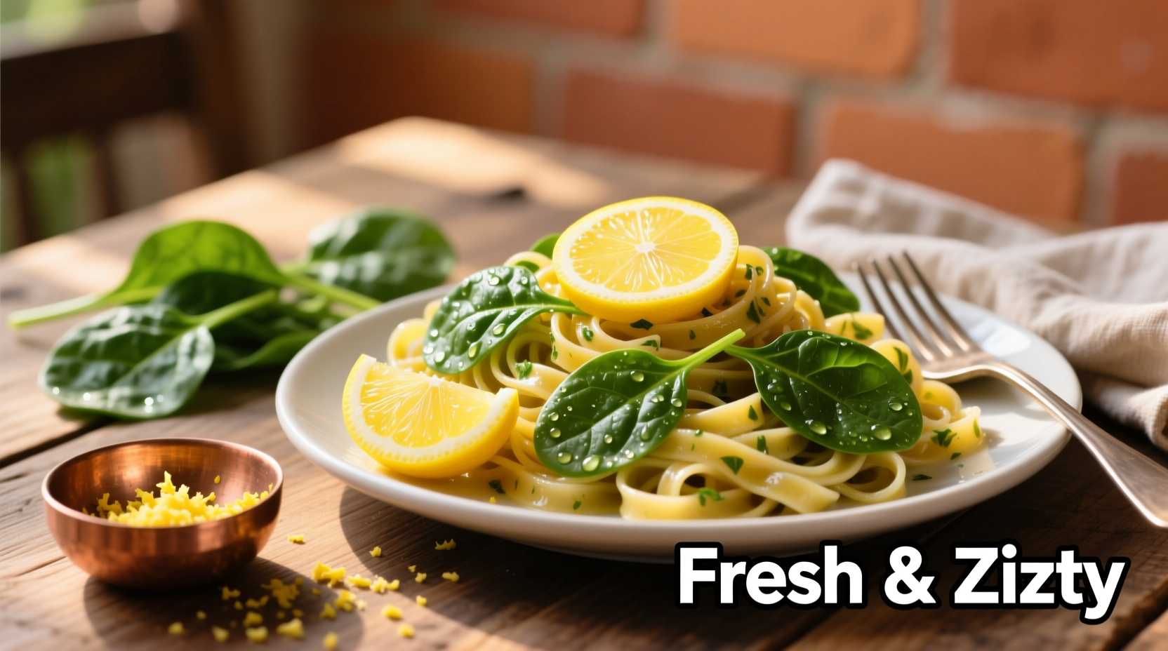 Perfect Lemon Spinach Pasta Recipe in 20 Minutes