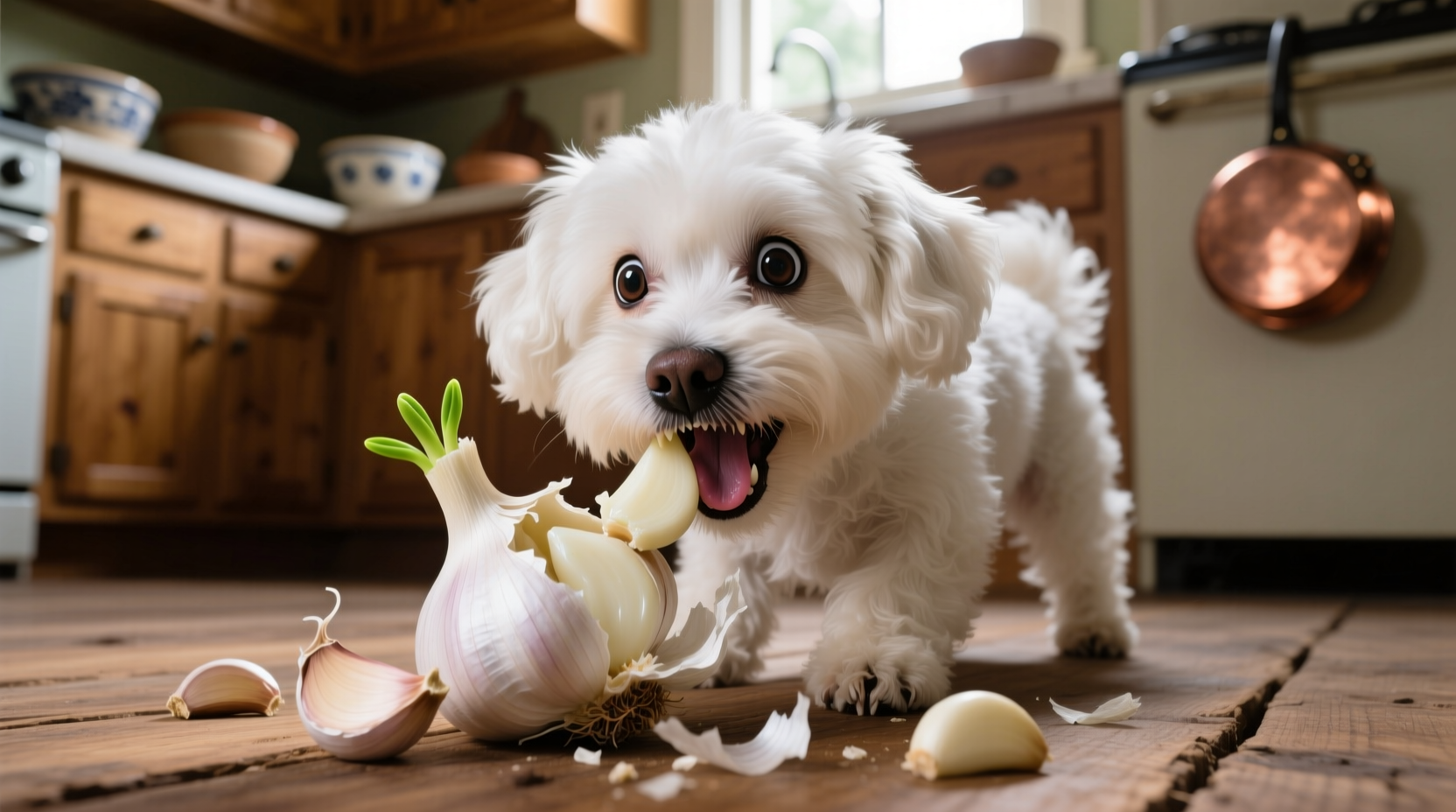 Dog Ate Garlic: Immediate Vet Action Required