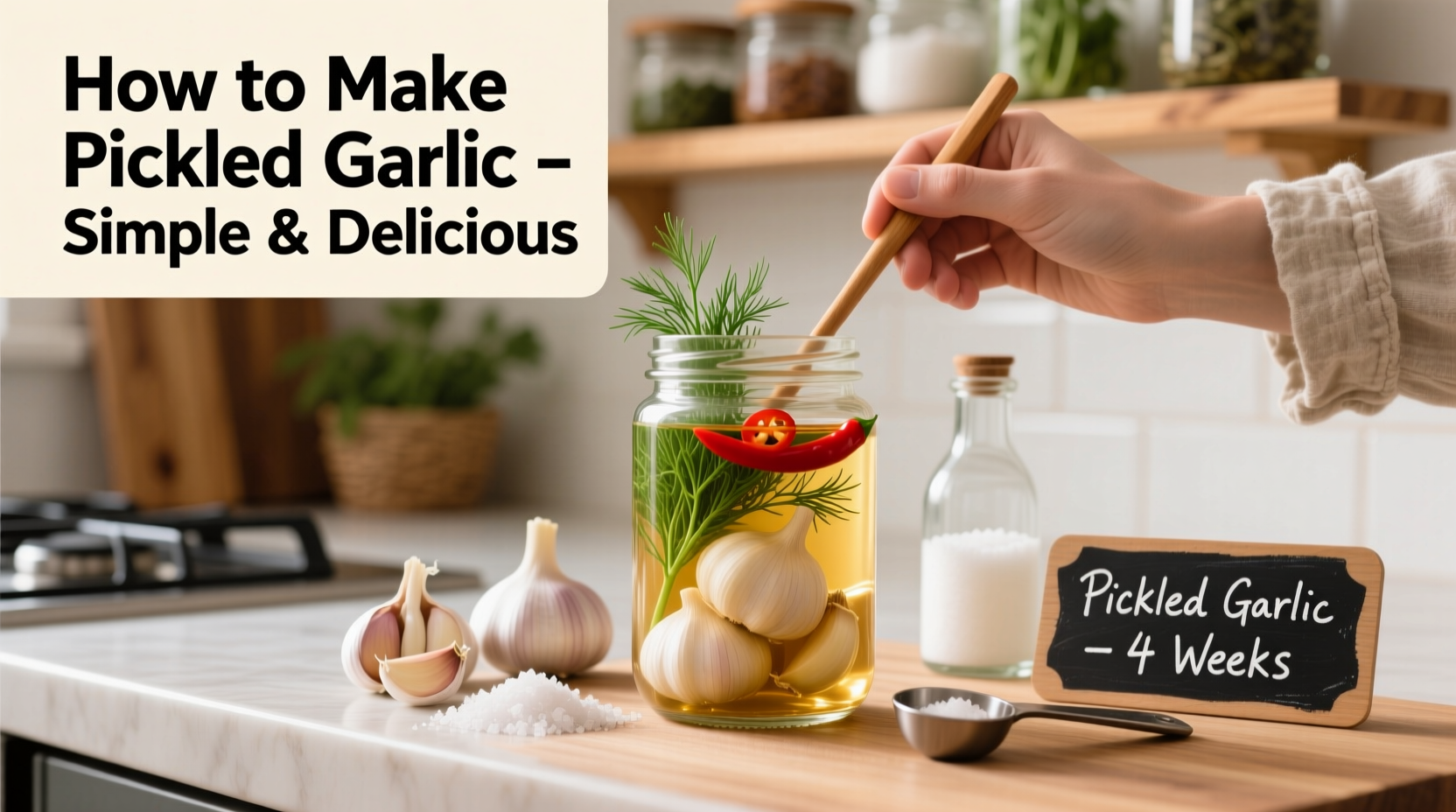Perfect Pickled Garlic Recipe: Safe, Crisp & Flavorful