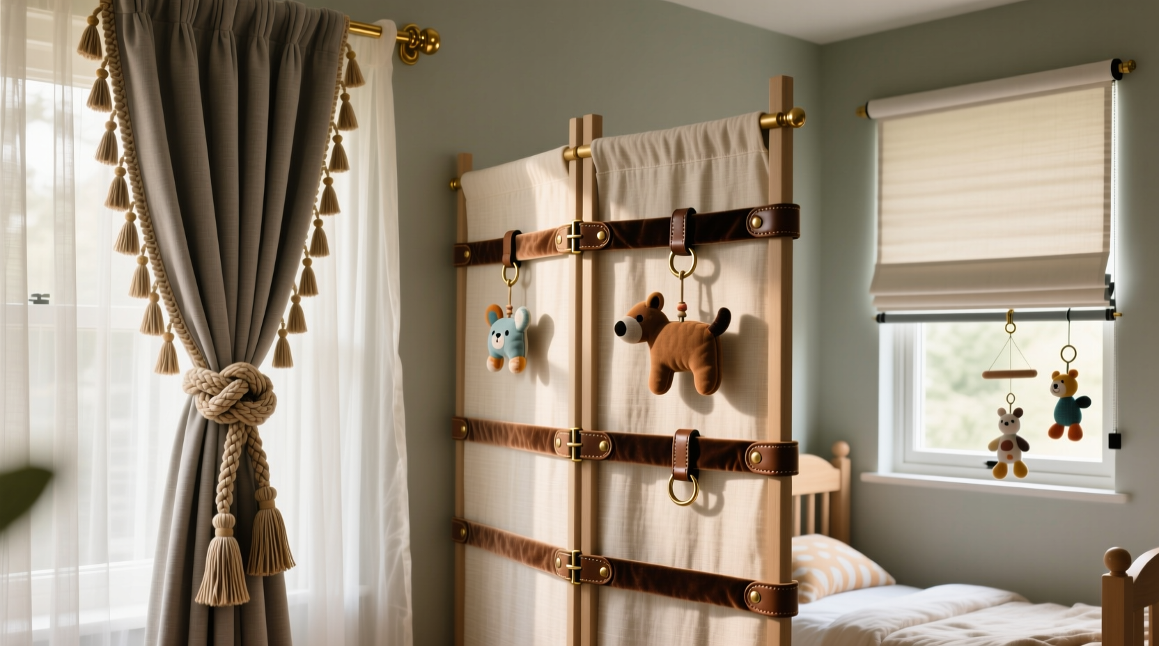 creative ways to use curtain straps for various curtain styles and functions