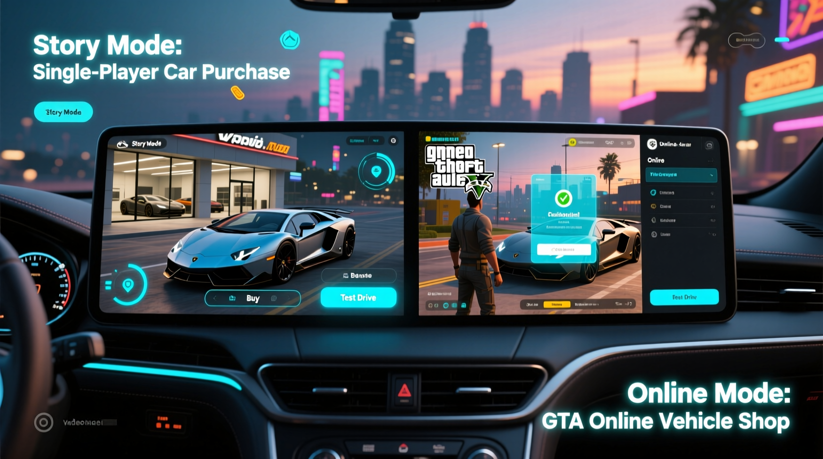 how do you buy a car in gta 5