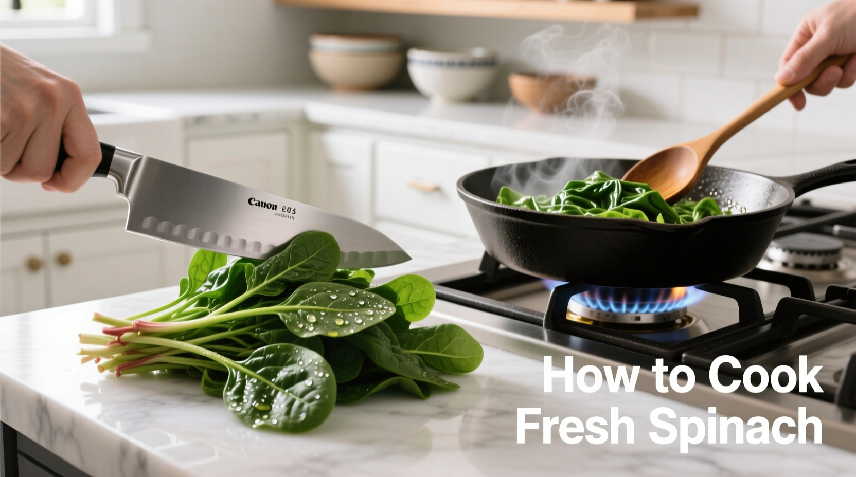 How to Cook Fresh Spinach Perfectly in 3 Minutes