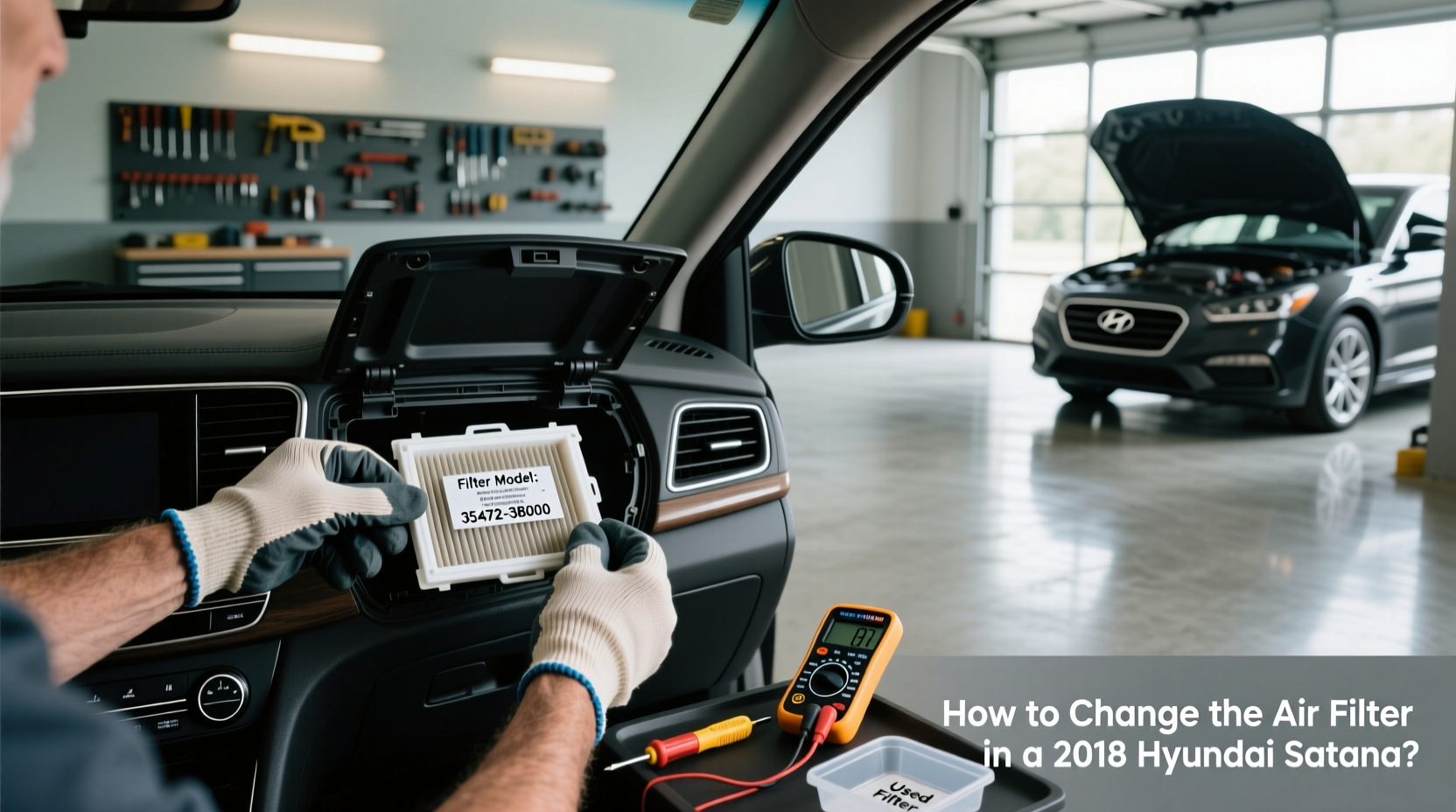 How to Change the Cabin Air Filter in a 2018 Hyundai Sonata