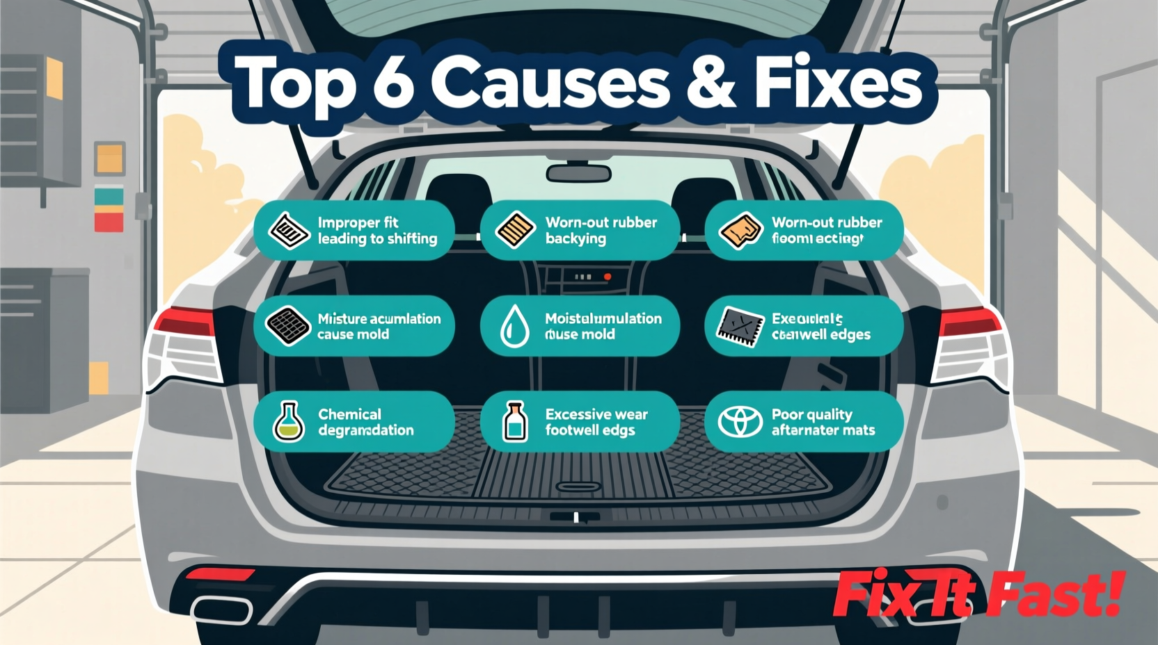 2017 camry mat failure reasons