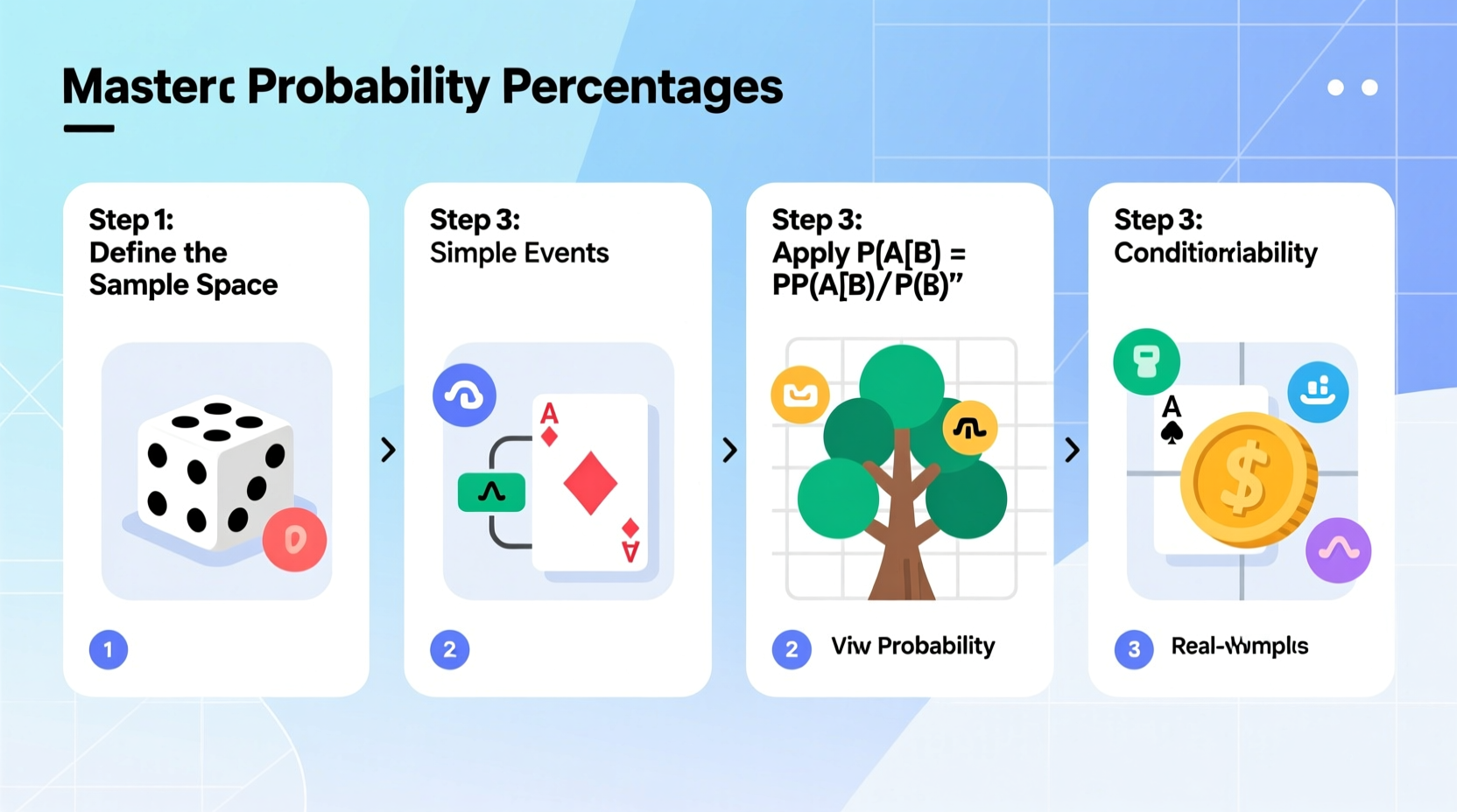 mastering probability percentages a clear step by step guide to accurate calculations