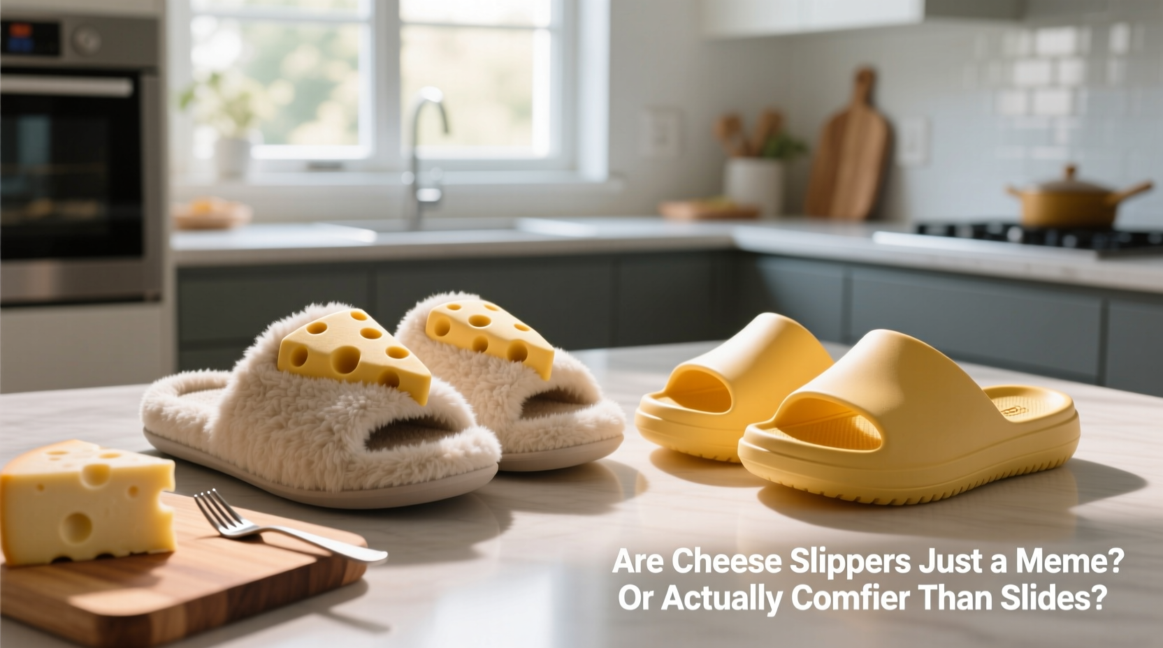 are cheese slippers just a meme or are they actually more comfy than slides