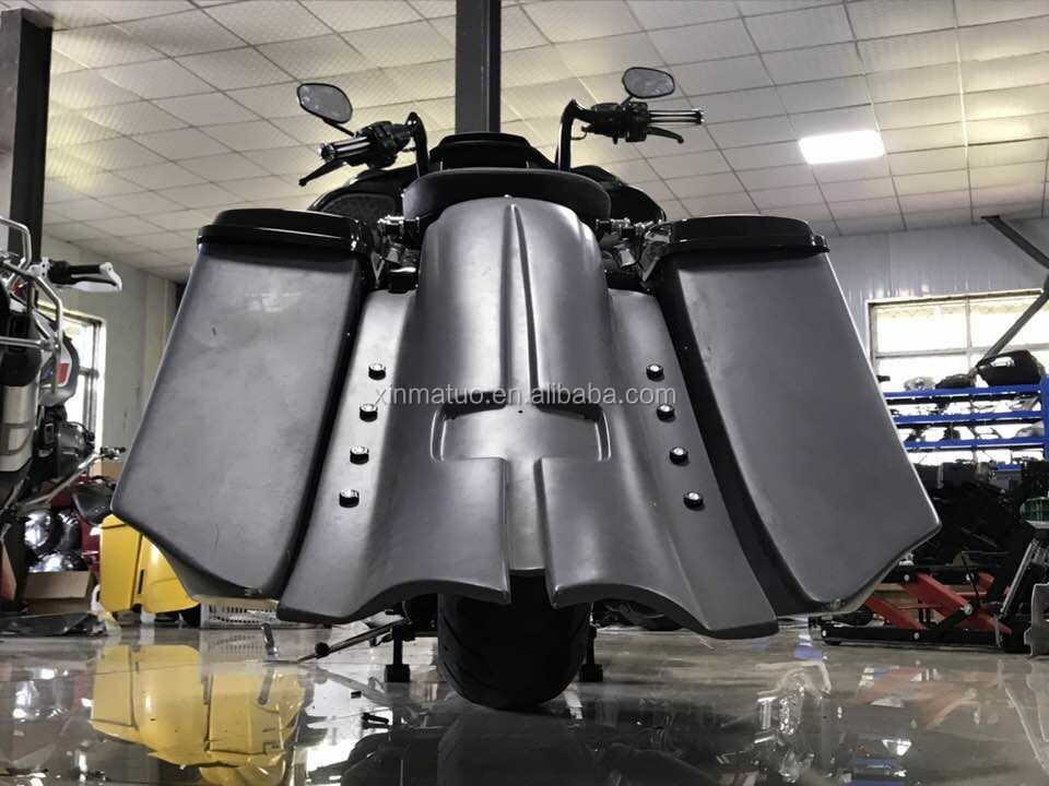 XINMATUO ハーレーツーリングバガー用 7インチ ストレッチサドルバッグ