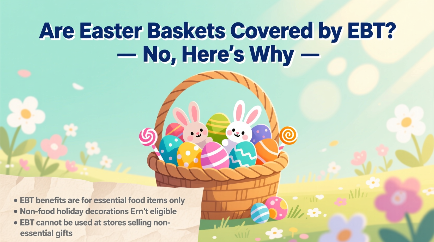 are easter baskets covered by ebt