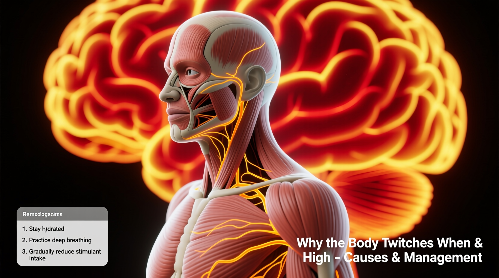 body twitching when high why it happens what to do