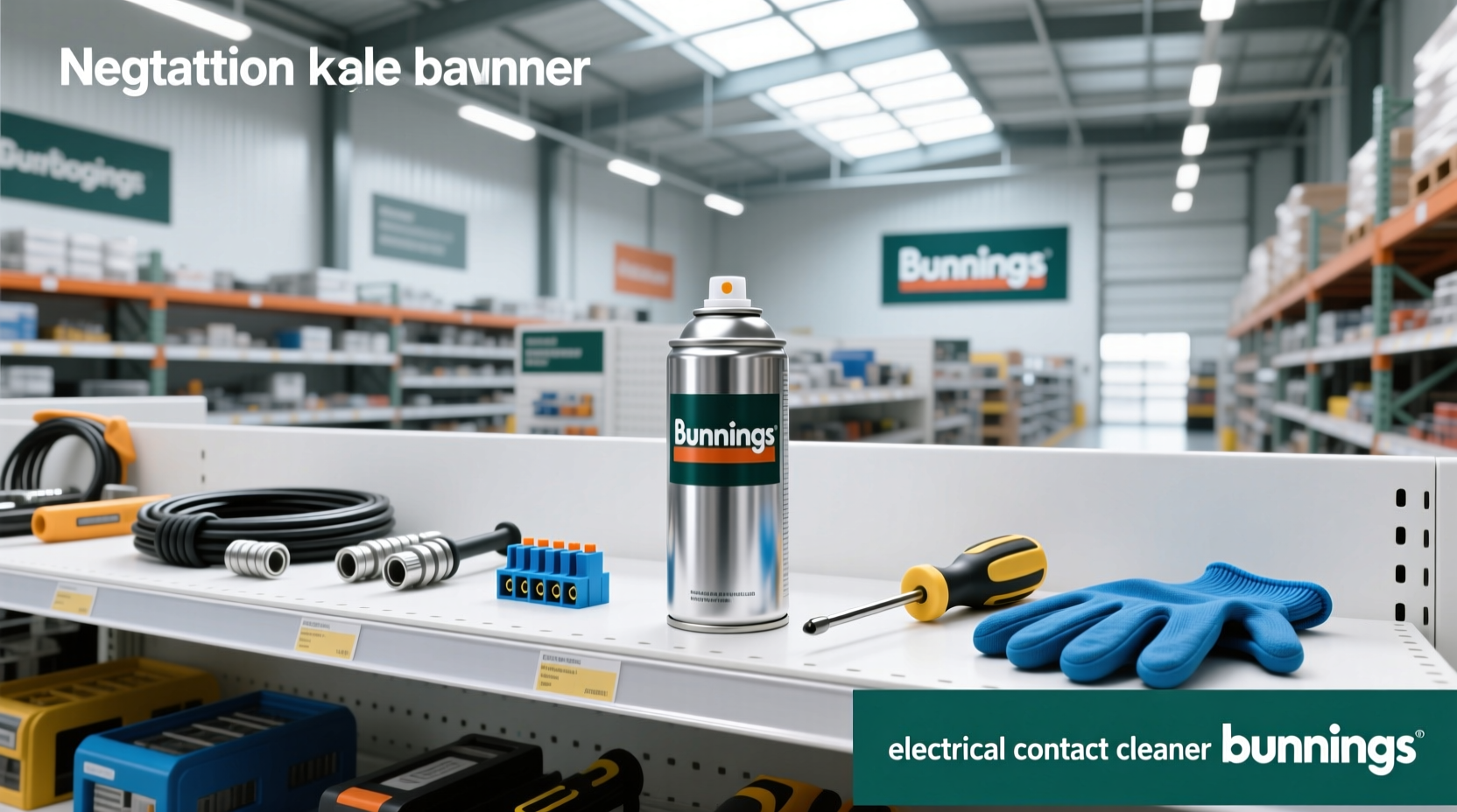 What electrical contact cleaner is available at Bunnings?