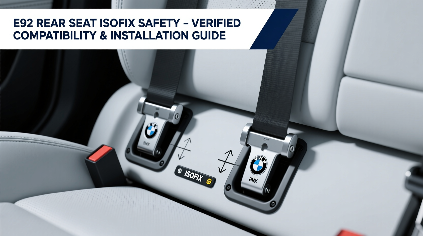 e92 rear seat isofix safety